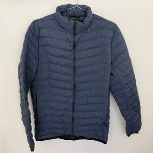 Theory Blue Puffer Jacket